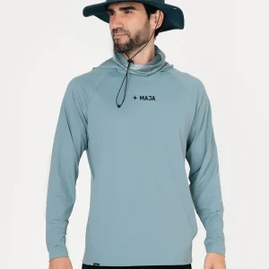 Playera Performance con Gorro y Máscara MAJA Bamboo