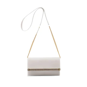 Bolso bandolera blanco para mujer